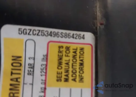 2006 Saturn Vue V6 из США, поврежденный, VIN 5GZCZ53496S864264